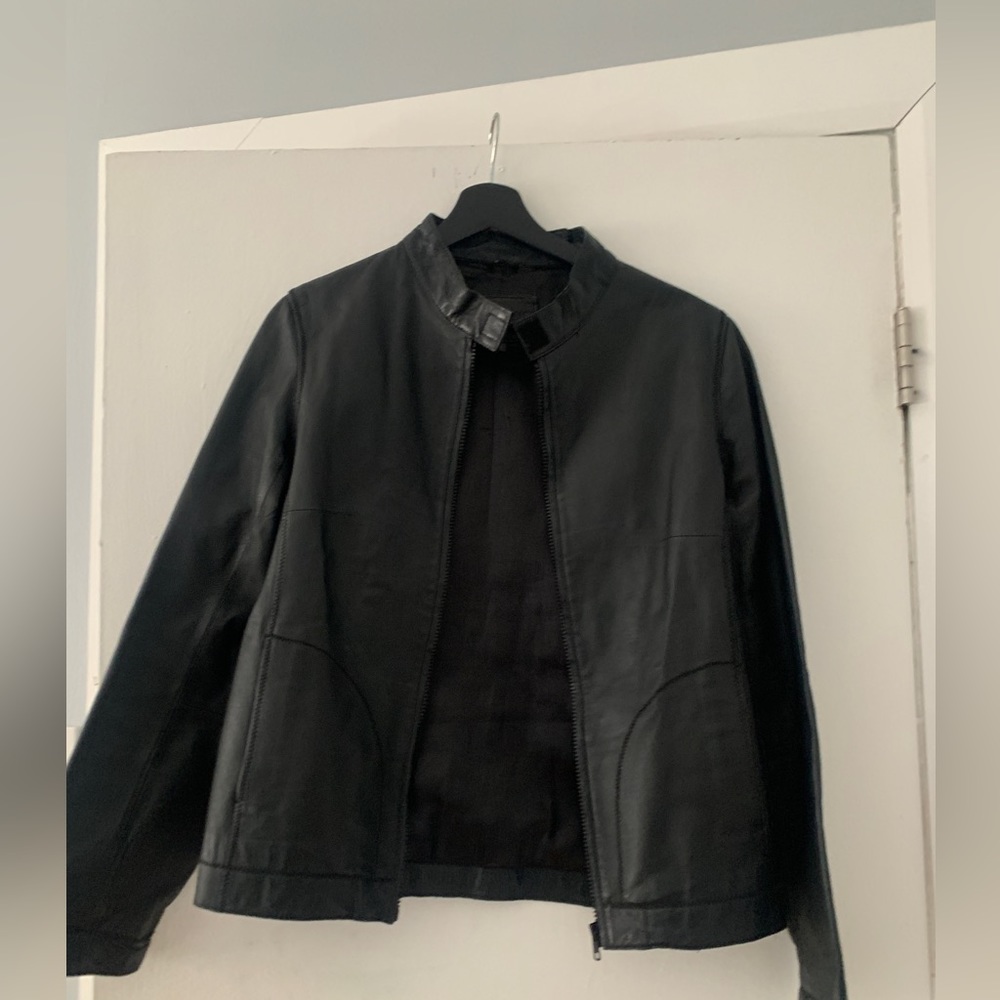 Leather jacket